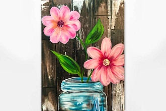 Paint Nite: Barn Door Blossoms (Ages 18+)